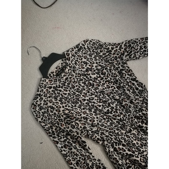 Apt. 9 Leopard Print Shirt Dress - Picture 3 of 6